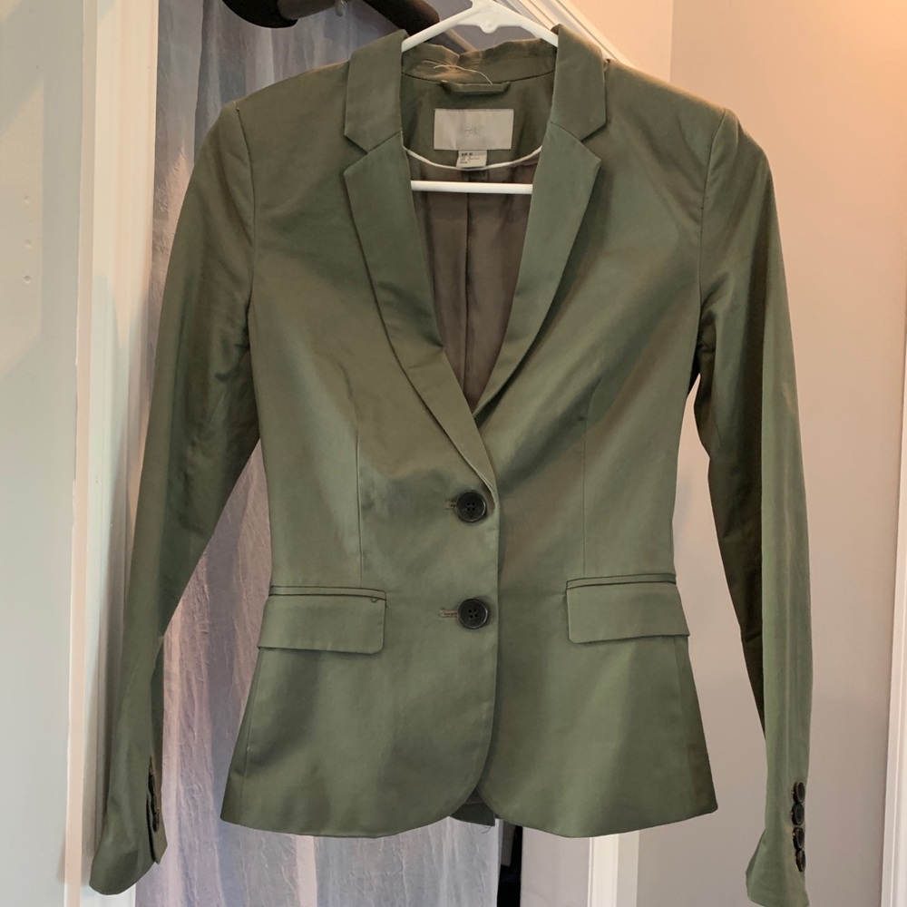 Hunter green blazer